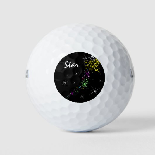 Weihnachtsstern Golfball (Vorderseite)