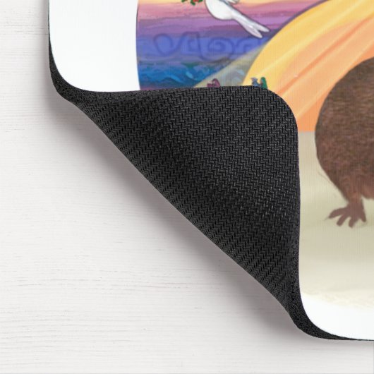 Weihnachtsstern - Guinea Mousepad (Ecke)