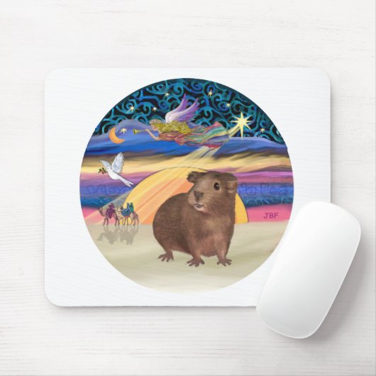 Weihnachtsstern - Guinea Mousepad (Mit Mouse)