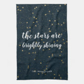 Weihnachtsstern | hell leuchten geschirrtuch (Vertikal)