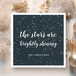 Weihnachtsstern | hell leuchten serviette