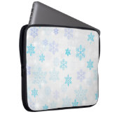 Weihnachtsstern-Hintergrund Laptopschutzhülle (Vorne Rechts)