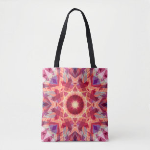 Weihnachtsstern Jolly Red Fun Lila-hell-gelb Tasche