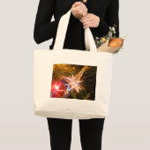 Weihnachtsstern Jumbo Stoffbeutel (Vorderseite (Produkt))