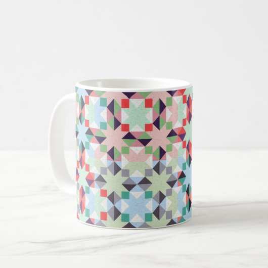 Weihnachtsstern Kaffeetasse (Vorderseite Links)