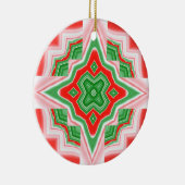 Weihnachtsstern Keramik Ornament (Rechts)