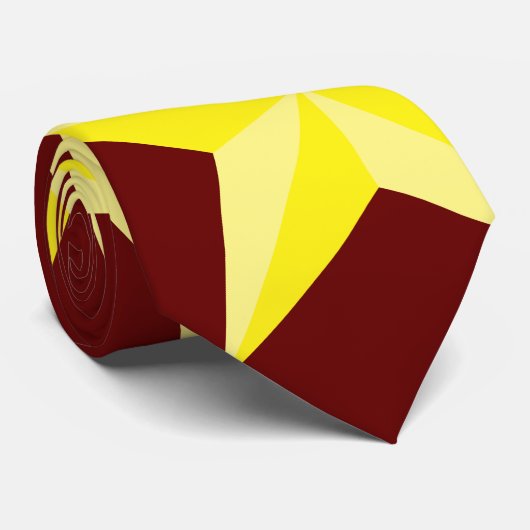 Weihnachtsstern Krawatte rot (Gerollt)