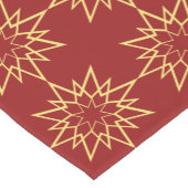 Weihnachtsstern Kurzer Tischläufer (Ecke)