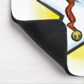 Weihnachtsstern Mousepad (Ecke)
