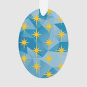 Weihnachtsstern OHOLY NIGHT Baby Jesus Birth Ornament (Rückseite)