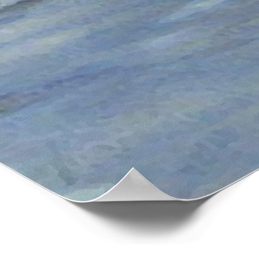 Weihnachtsstern Poster (Ecke)