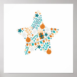 Weihnachtsstern Poster