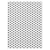Weihnachtsstern-Potato Print Pattern Tableclout Tischdecke (Vorderseite)