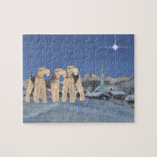Weihnachtsstern Puzzle (Horizontal)