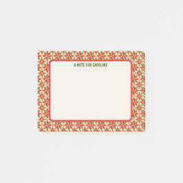 Weihnachtsstern-Quilt Post-it Klebezettel