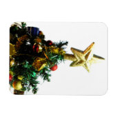 Weihnachtsstern-Spitze I Magnet (Horizontal)