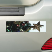 Weihnachtsstern-Spitze III Autoaufkleber (Auf Auto)