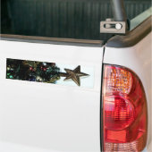 Weihnachtsstern-Spitze III Autoaufkleber (Auf Lkw)
