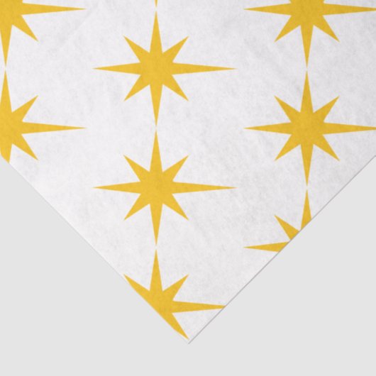 Weihnachtsstern von Bethlehem Pattern Faith Hope J Seidenpapier (Detail)