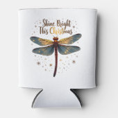 Weihnachtssterndragonfly Dosenkühler (Vorderseite)