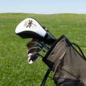 Weihnachtssterndragonfly Golf Headcover (In SItu)