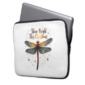 Weihnachtssterndragonfly Laptopschutzhülle (Vorderseite Links)