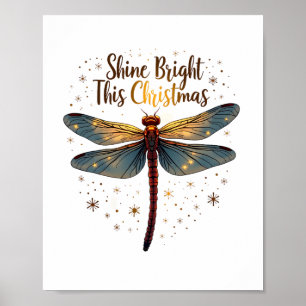 Weihnachtssterndragonfly Poster
