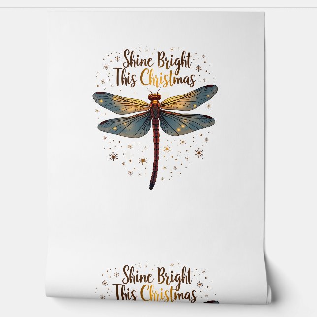 Weihnachtssterndragonfly Tapete (Abrollen)