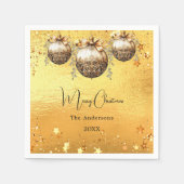 Weihnachtssterne aus Party Serviette (Vorderseite)