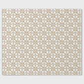 Weihnachtssterne Geschenkpapier (Flach)