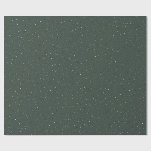 Weihnachtssterne grün weiß niedlich Spaß Urlaub wr Geschenkpapier (Flach)