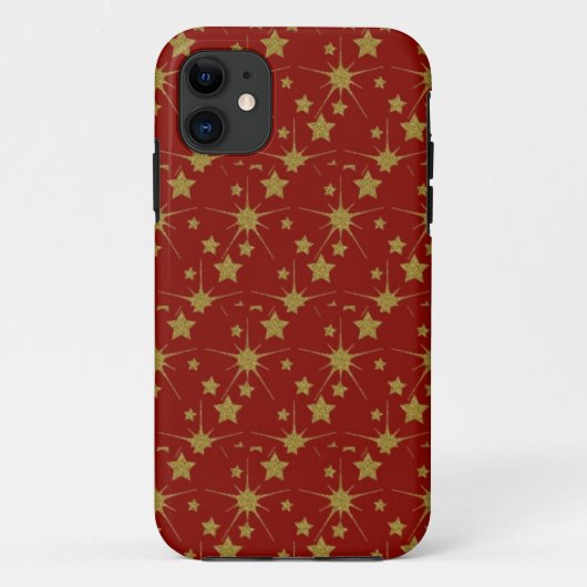 Weihnachtssterne - Handycase Case-Mate iPhone Hülle (Rückseite)