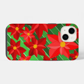 Weihnachtssterne iPhone hülle (Rückseite (Horizontal))