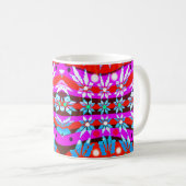 Weihnachtssterne Kaffeetasse (VorderseiteRechts)