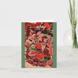 Weihnachtssterne Karte