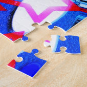 Weihnachtssterne Kunst Puzzle (Seite)