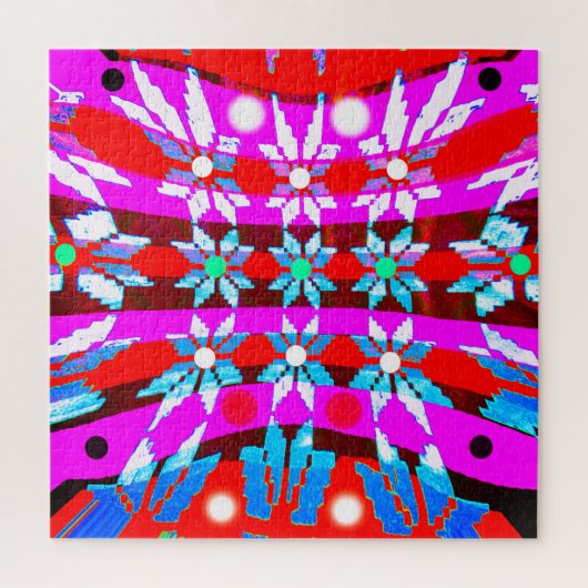 Weihnachtssterne Puzzle (Vertikal)