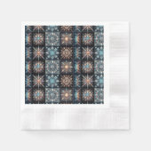 Weihnachtssterne Serviette (Vorderseite)