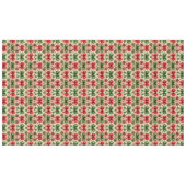 Weihnachtssterne und Bows Muster Tischdecke (Vorderseite (Horizontal))