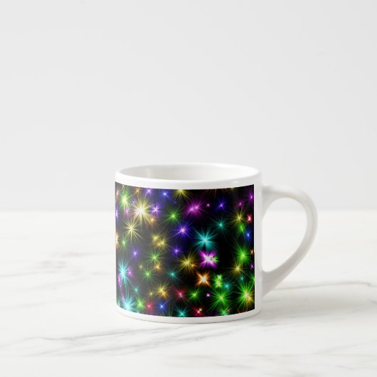 Weihnachtssternis in Multicolor - 57191 Espressotasse (Rechts)