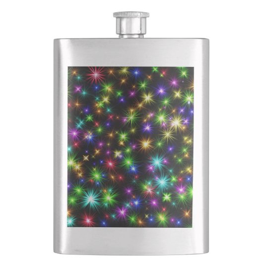 Weihnachtssternis in Multicolor - 57191 Flachmann (Vorderseite)