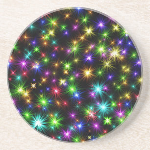 Weihnachtssternis in Multicolor - 57191 Getränkeuntersetzer