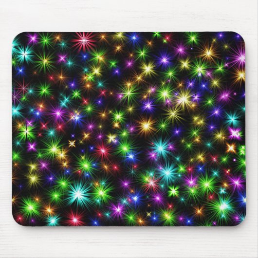 Weihnachtssternis in Multicolor - 57191 Mousepad (Vorne)