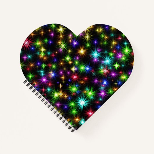 Weihnachtssternis in Multicolor - 57191 Notizblock (Vorderseite)