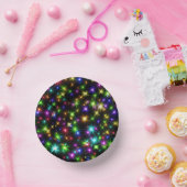 Weihnachtssternis in Multicolor - 57191 Pappteller (Party)