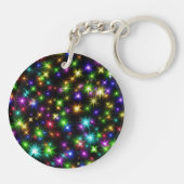 Weihnachtssternis in Multicolor - 57191 Schlüsselanhänger (Rückseite)