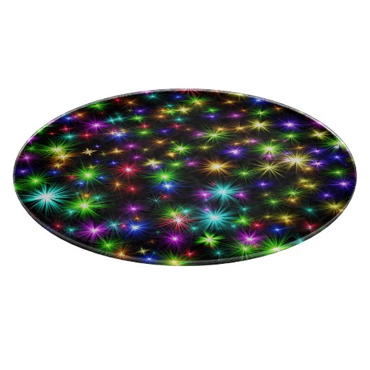 Weihnachtssternis in Multicolor - 57191 Schneidebrett (Ecke)