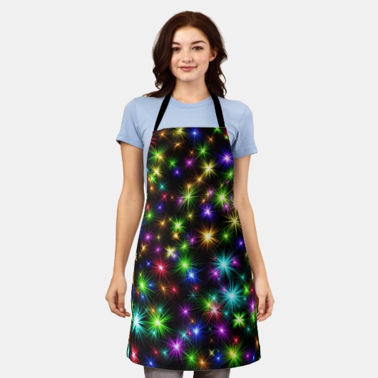 Weihnachtssternis in Multicolor - 57191 Schürze (Getragen)