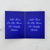 Weihnachtssternkarte Feiertagskarte (Innenseite)