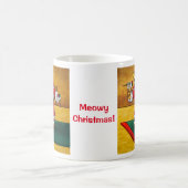 Weihnachtssternkatze Kaffeetasse (Mittel)